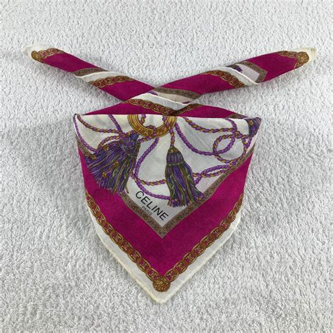 celine bandana scarf